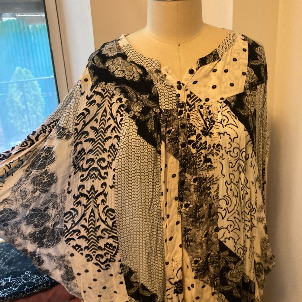 Patchwork blouse - Picture 2 of 4